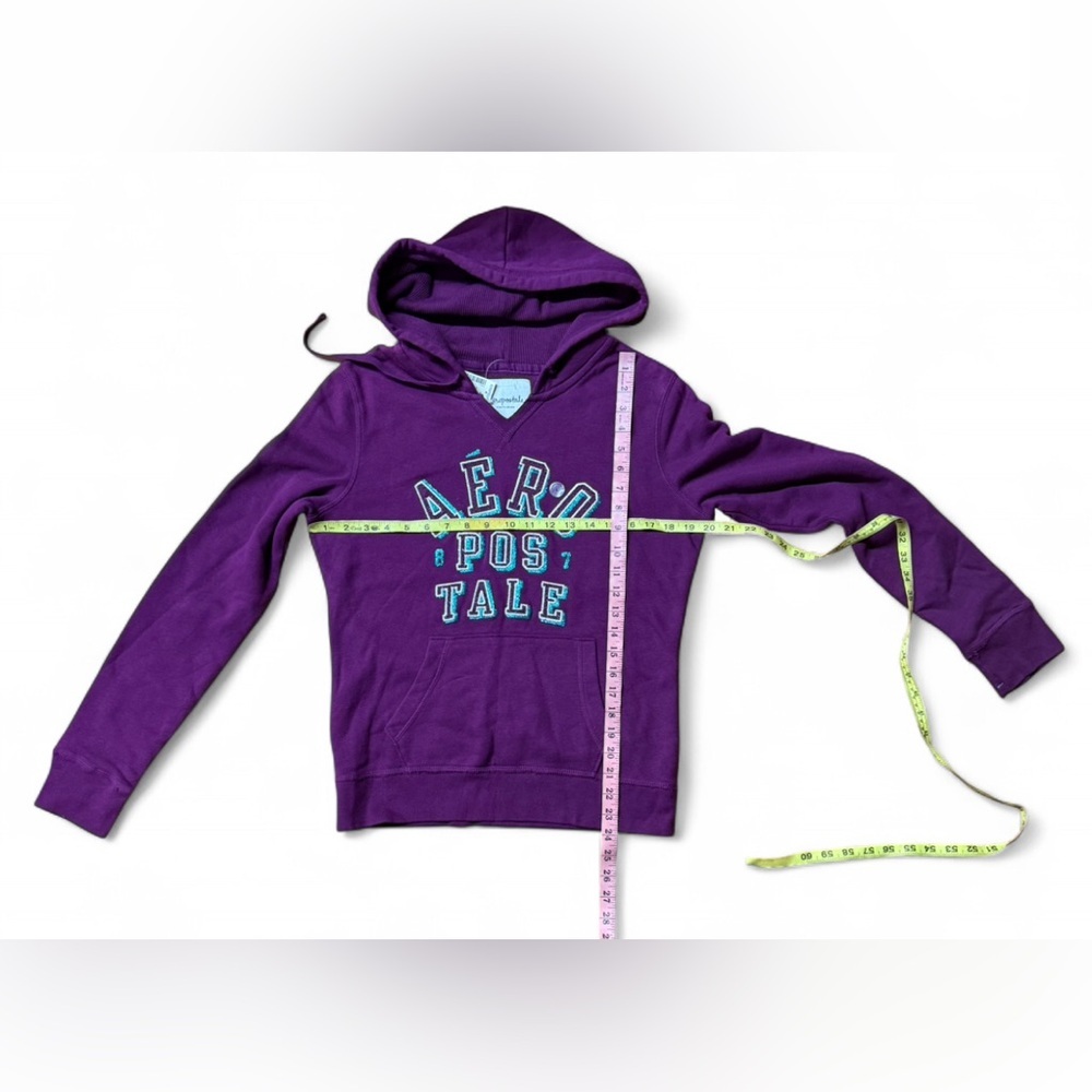 **SOLD** Aeropostale Purple Hoodie - Picture 6 of 6